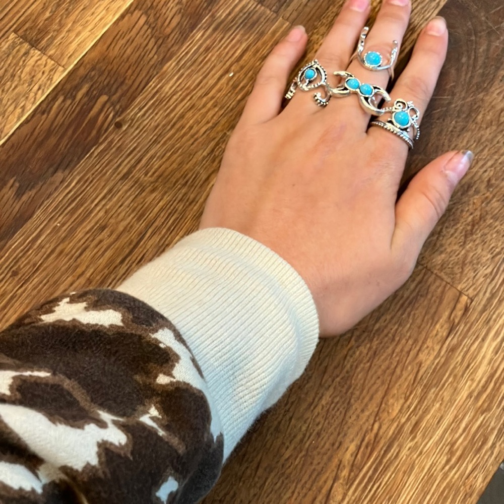 Super cute western style rings